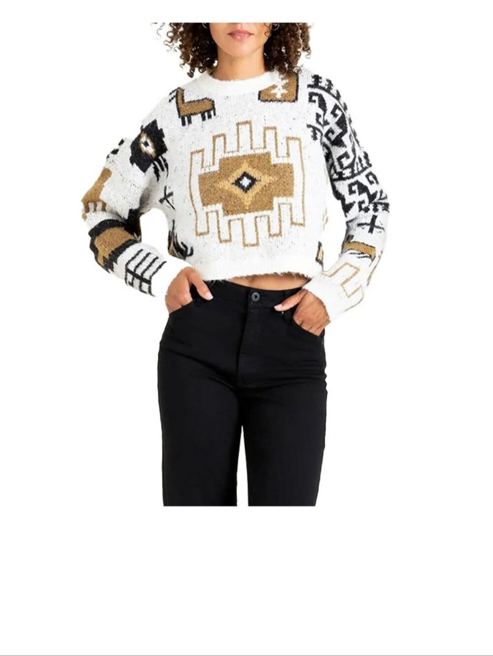 Roark KOS Sweater Women's Size S Aztec Outdoor Casual Long Sleeve Knit NWT